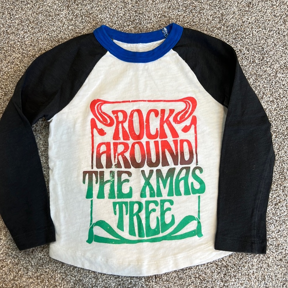Crewcuts size 2 holiday shirt